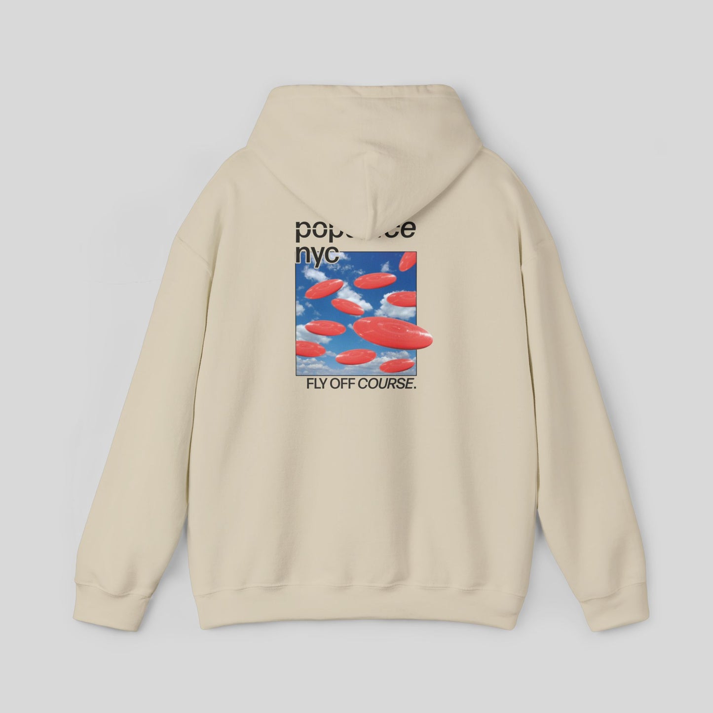 FLY OFF COURSE HOODIE / BOARDWALK